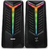 Ηχεία υπολογιστή NOD 2.0 AURORA RGB Στερεοφωνικά 16W